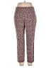 Akris Punto Animal Print Pink Casual Pants Size 14 - photo 1