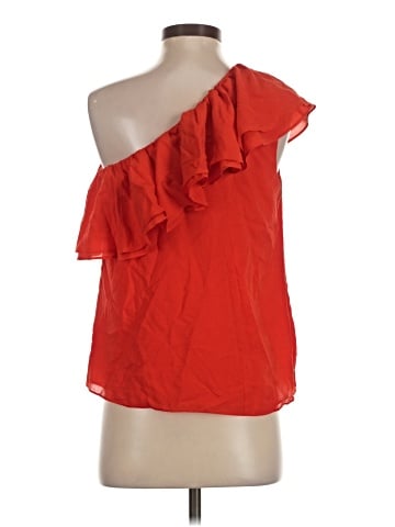 Rebecca Taylor Sleeveless Silk Top (view 2)