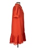 CeCe 100% Polyester Orange Casual Dress Size L - photo 4