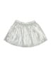 Cat & Jack 100% Recycled Polyester Metallic Silver Skirt Size XS (kids) - photo 2