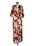 Mittoshop 100% Polyester Brown Casual Dress Size M - photo 1