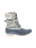 Sperry Top Sider 100% Leather Gray Rain Boots Size 7 1/2 - photo 1