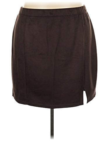Torrid Faux Leather Skirt (view 1)