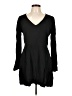 Express 100% Rayon Black Casual Dress Size L - photo 1