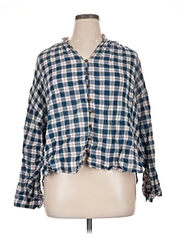 Pilcro by Anthropologie Long Sleeve Blouse (view 1)