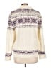 Alfred Dunner Print Ivory Pullover Sweater Size L - photo 2