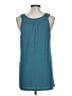 Kische 100% Rayon Teal Sleeveless Blouse Size L - photo 2