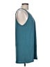 Kische 100% Rayon Teal Sleeveless Blouse Size L - photo 4