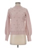 Simplee Hearts Pink Pullover Sweater Size S - photo 1