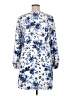 Kensie Print Blue Casual Dress Size XL - photo 2