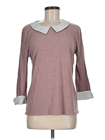 Garnet Hill 3/4 Sleeve Top (view 1)