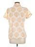 Darling Tropical Yellow Short Sleeve Blouse Size M - photo 2