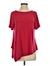 Susan Graver Red Short Sleeve T-Shirt Size S - photo 1