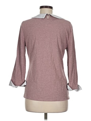 Garnet Hill 3/4 Sleeve Top (view 2)