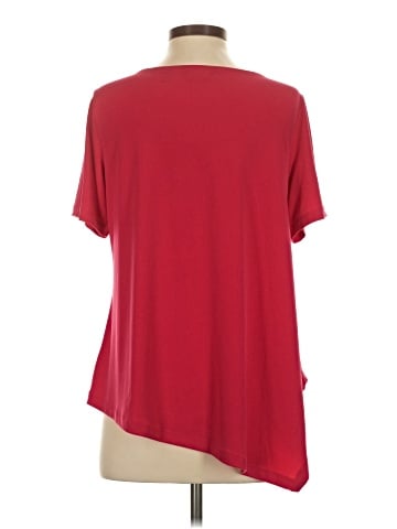 Susan Graver Short Sleeve T-Shirt (view 2)