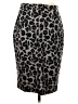 Dennis by Dennis Basso Animal Print Gray Casual Skirt Size 2 - photo 2