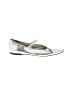 Open Edit Metallic Silver Flats Size 8 - photo 1