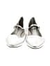 Open Edit Metallic Silver Flats Size 8 - photo 2
