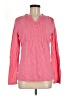 L.L.Bean 100% Cotton Pink Long Sleeve Polo Size M - photo 1