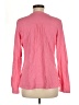L.L.Bean 100% Cotton Pink Long Sleeve Polo Size M - photo 2