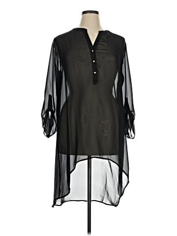 New York & Company 3/4 Sleeve Blouse (view 1)