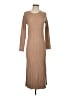 WAYF Tan Casual Dress Size S - photo 1