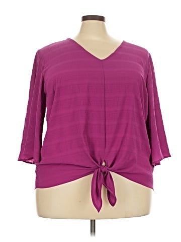 Investments 3/4 Sleeve Top (view 1)