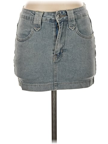 Unbranded Denim Skirt (view 1)
