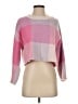 Jessica Simpson Plaid Pink Pullover Sweater Size S - photo 1