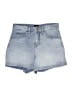 Lee Blue Denim Shorts Size 6 - photo 1
