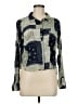 Nuon 100% Viscose Print Green Long Sleeve Blouse Size S - photo 1
