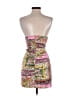 MNG Print Pink Cocktail Dress Size XXS - photo 2