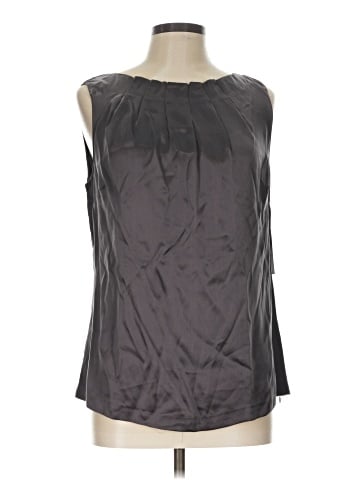 Classiques Entier Sleeveless Silk Top (view 1)