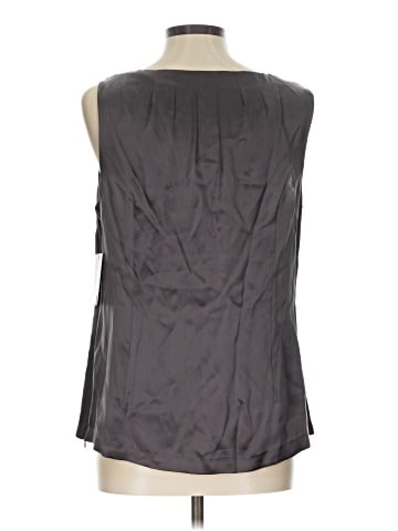 Classiques Entier Sleeveless Silk Top (view 2)