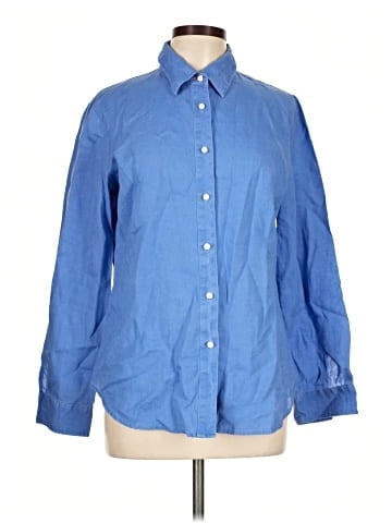 J. McLaughlin Long Sleeve Button-Down Shirt (view 1)