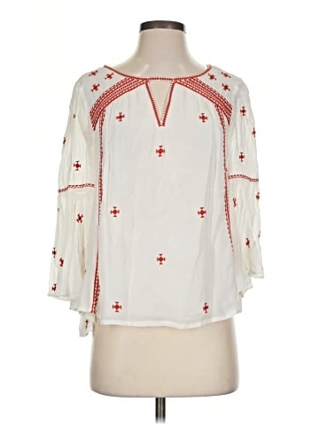Floreat 3/4 Sleeve Blouse (view 1)