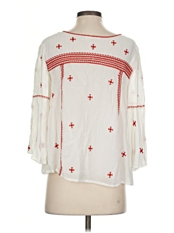 Floreat 3/4 Sleeve Blouse (view 2)