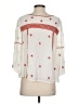 Floreat 100% Viscose White 3/4 Sleeve Blouse Size 2 - photo 2