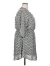 Xhilaration 100% Polyester Chevron-herringbone Gray Casual Dress Size XXL - photo 4