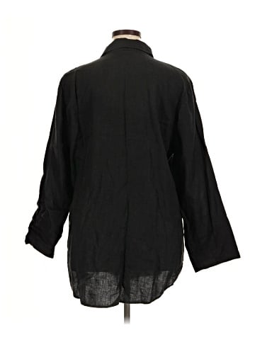 Soft Surroundings 3/4 Sleeve Button-Down Shirt (view 2)