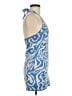 Cider Graphic Blue Cocktail Dress Size M - photo 4