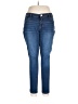 Maurices Solid Blue Jeans Size Lg Reg - photo 1