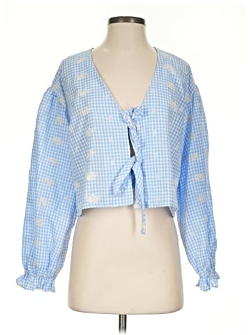 Lush 3/4 Sleeve Blouse (view 1)
