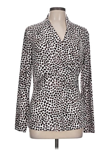 DKNY Long Sleeve Blouse (view 1)