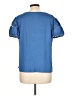 Kathy Ireland Blue Short Sleeve Top Size L - photo 2