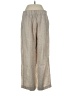 Drew Chevron-herringbone Silver Linen Pants Size XS - photo 2