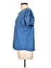 Kathy Ireland Blue Short Sleeve Top Size L - photo 5