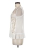 Hem & Thread 100% Cotton Ivory Sleeveless Blouse Size 8 - photo 5