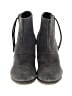 TOMS 100% Leather Blue Gray Ankle Boots Size 7 - photo 2