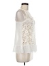 Hem & Thread 100% Cotton Ivory Sleeveless Blouse Size 8 - photo 4